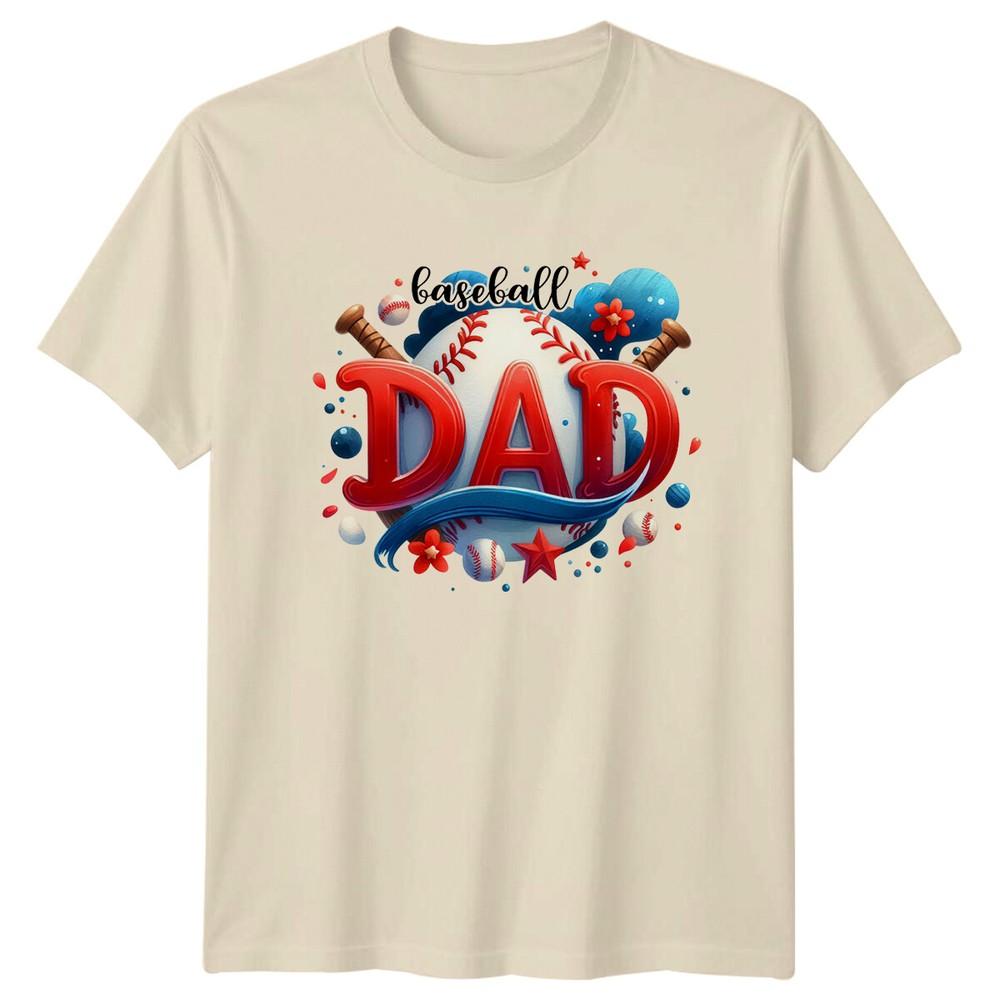 Baseball Dad Fathers Day Unisexs TShirt Gift For Baseball Dad