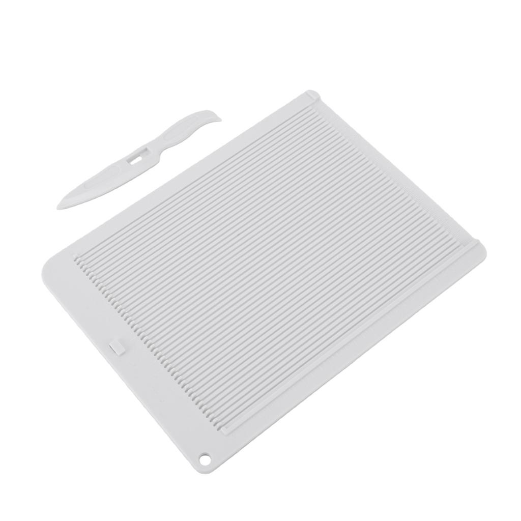 Paper Scoring Board Multi Purpose Creasing Board for Book Cover Envelope Scrapbooking Card Making White