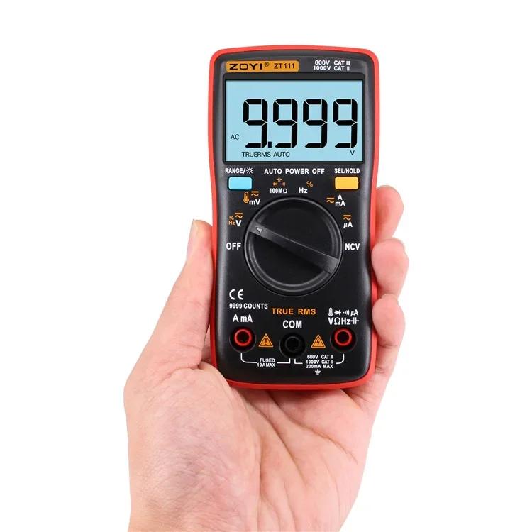 ZOYI ZT111 Digital Multimeter, True RMS 9999-Count AC/DC Tester with NCV
