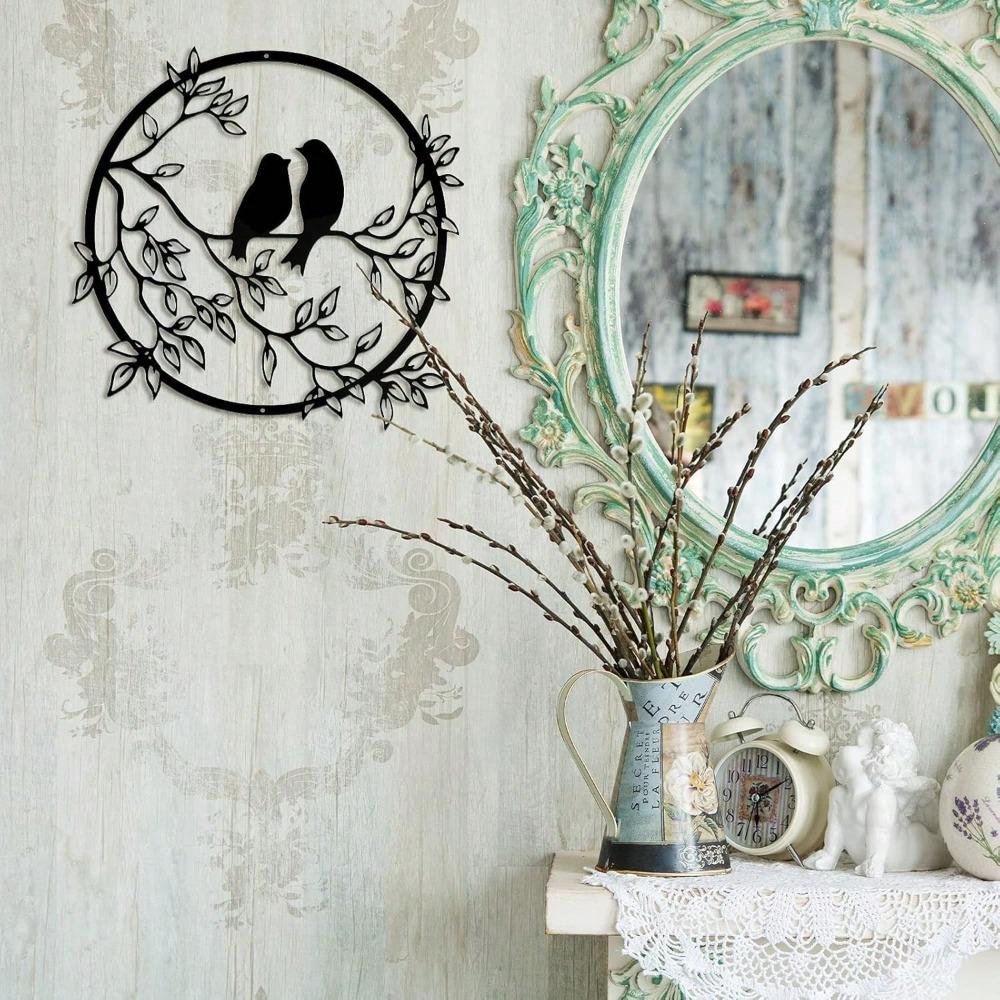 Metal Wall Art Decor Plaque Sign Home Office Kitchen Hanging Ornament