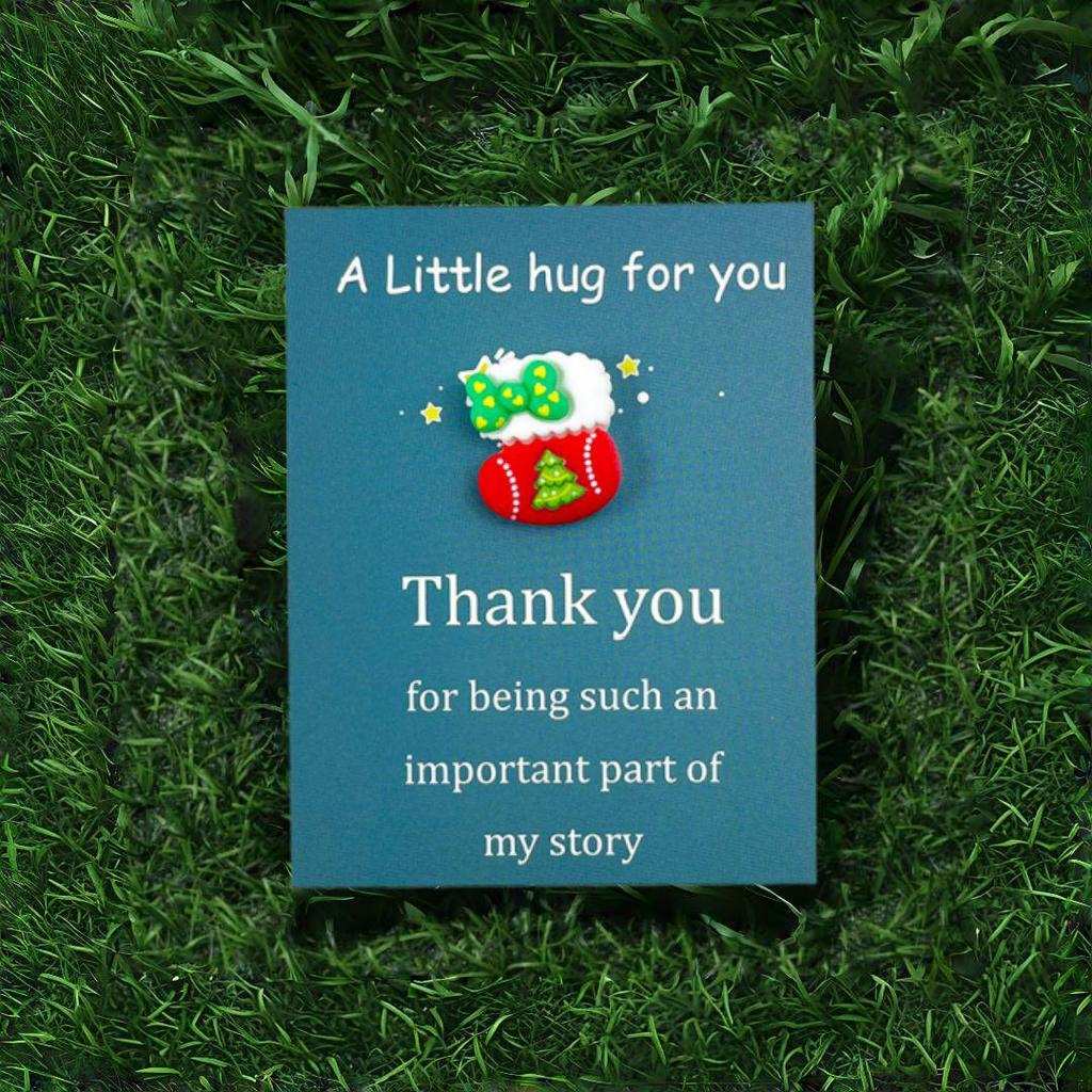 Pocket Hug Santa Claus DIY Card Set