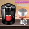 Reusable K Cup Coffee Filters,Universal Stainless Steel Refillable K Cups Filter Fit Keurig 2.0 and 1.0 Coffee Makers-brewers