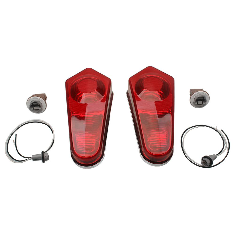 

For Polaris Sportsman Touring 570 EPS 2022-2024 2020 2015-2016 Motorcycle Accessories Rear Brake Stop Tail Lights Lampshade PC красный