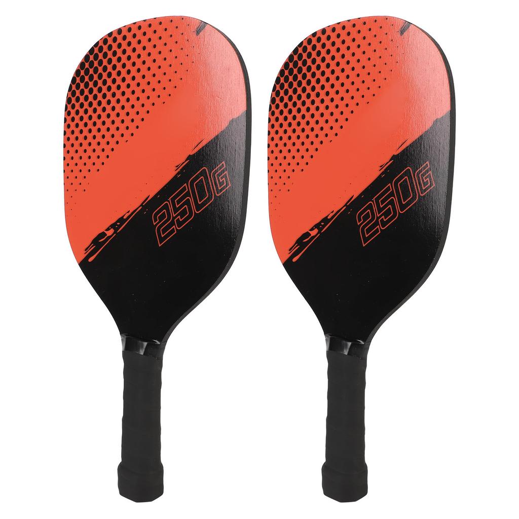 Pickleball Paddles Set Lightweight Sweatproof Grip Pickleball Rackets with 4 Balls Carry Bag for