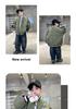 Gepolsterte doppellagige Baumwoll-Baseballjacke für Jungen - Herbst/Winter 2025, Verdickt für mittelgroße bis große Kinder