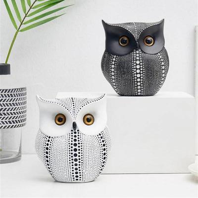 Eule Spardose Einzigartiges Design Dekorativer Trend Hochzeitstischdekoration Eulenornament Elegant und Modern Langlebige Eulenornamente