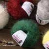 Alpaca Mohair Yarn 25g - Long Hair for Hand Knitting Sweaters, Cardigans, Hats, and Scarves