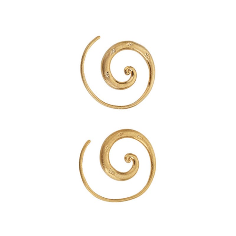 meumdal SNAIL EARRING (GOLD)