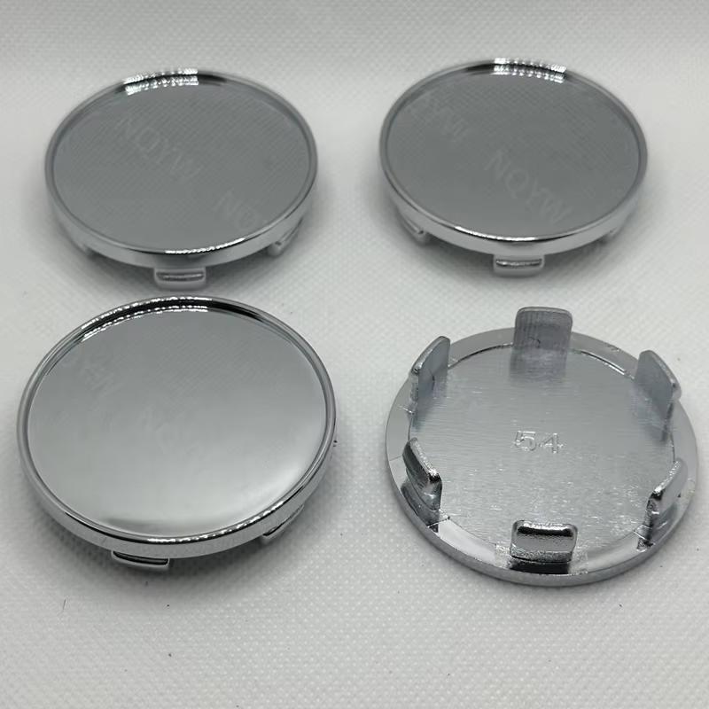 

4 шт./лот 54 мм Колпачки на центр ступицы автомобильного колеса Крышки эмблемы колпака ступицы колесного диска автомобиля Автоаксессуары Подходят наклейки-декали с плоским логотипом 50 мм серебряный