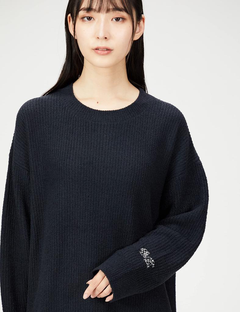 Gelato Pique Robuchon Airy Smoothie Pullover PWNT224087 Black F Joël Women's