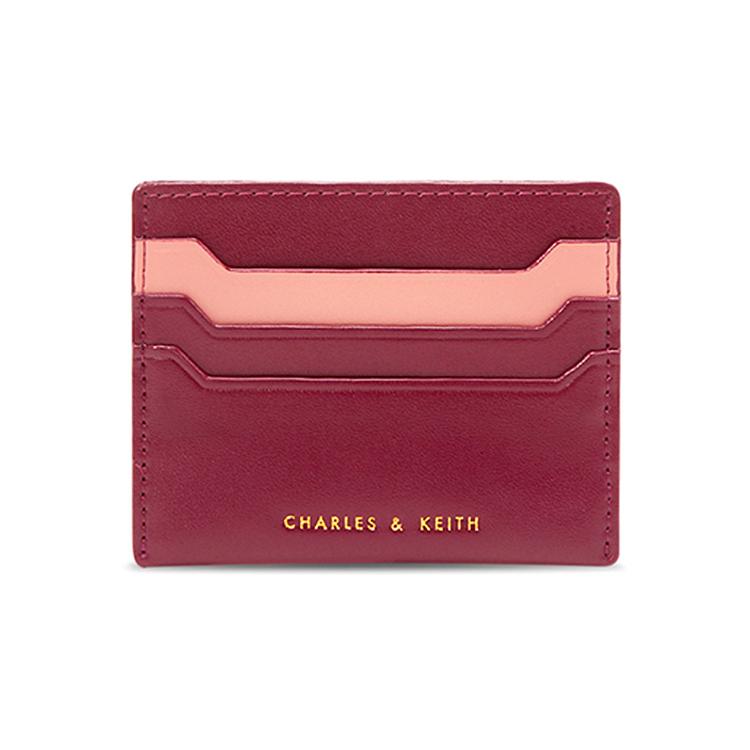 New CHARLES&KEITH PU Small CK Bag Card Holder Mini Women's Multicolor CK6-50680739-2