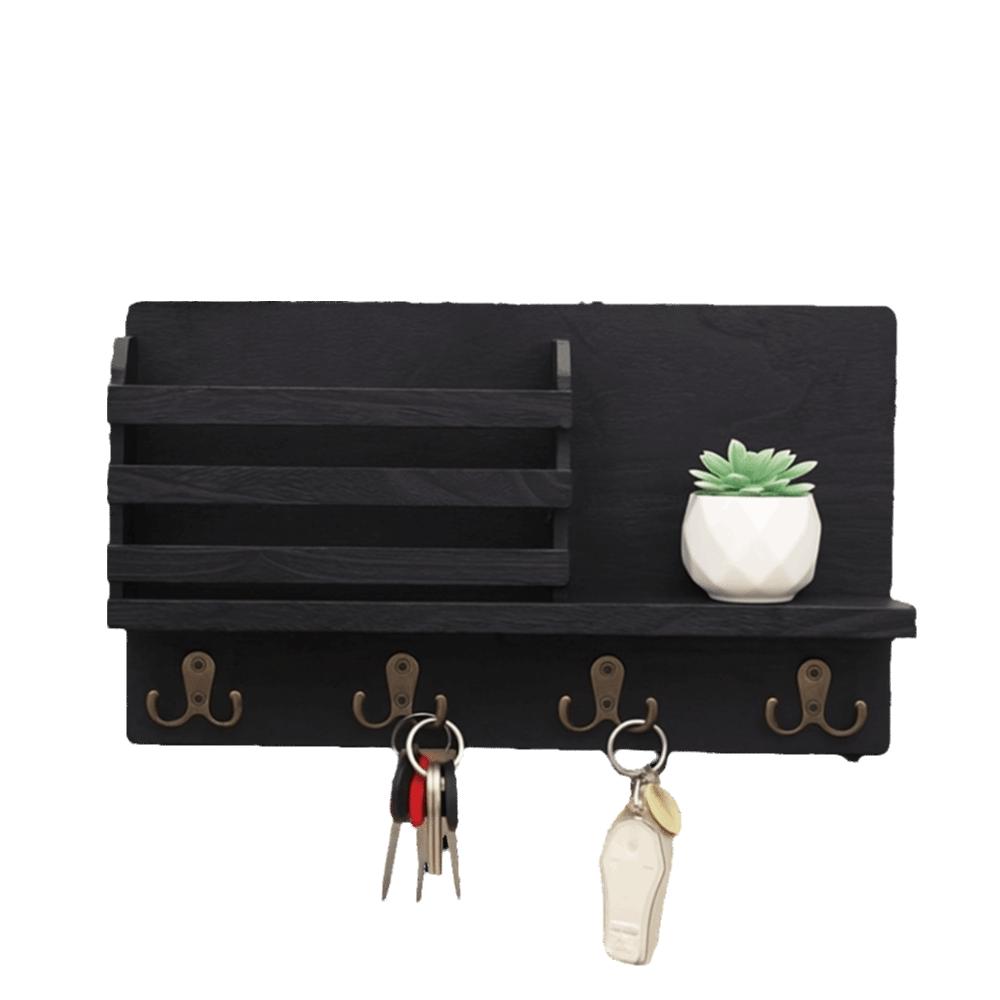 Clear Texture Mail Organizer Thickening Wall Mount Durable Key Holder Kitchen