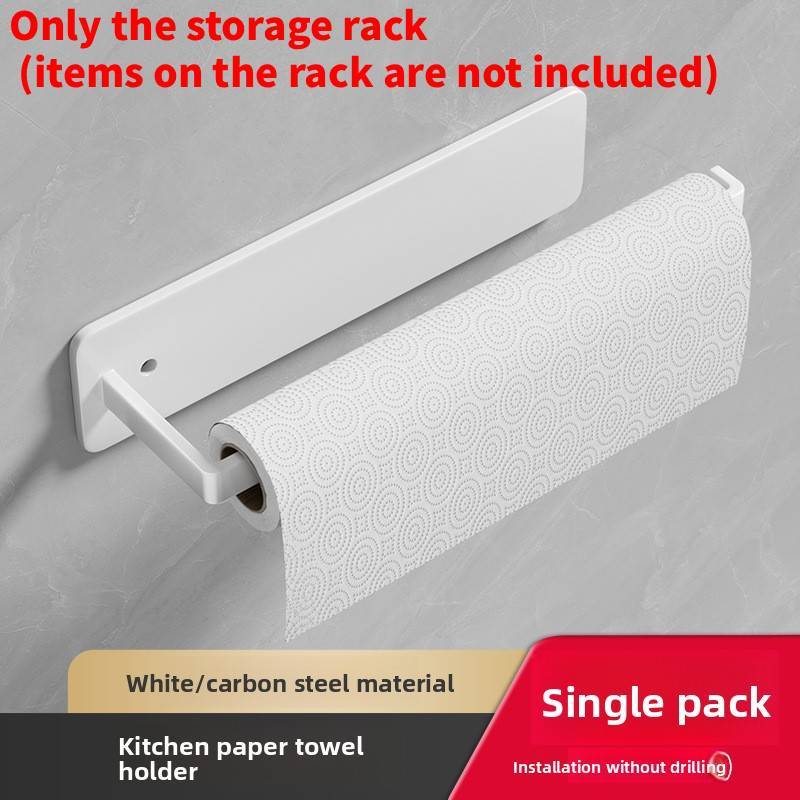 Kitchen Paper Towel Holder With No Drilling Magnetic Mount For Kitchen Storage And Organization