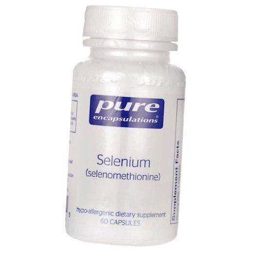 Селенометионин, Selenium Selenomethionine, Pure Encapsulations  60капс (36361043)