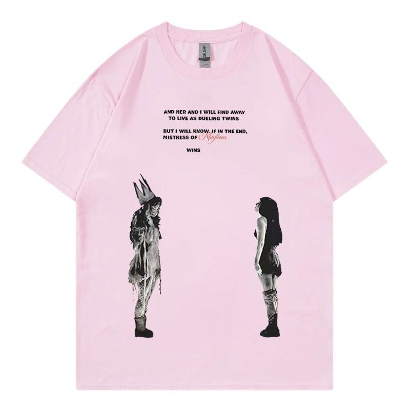 Lady Gaga The Mayhem Ball Tour 2025 Merch T-shirt Men Women Clothing Gothic Vintage T-shirts Fashion Casual Oversized T Shirts