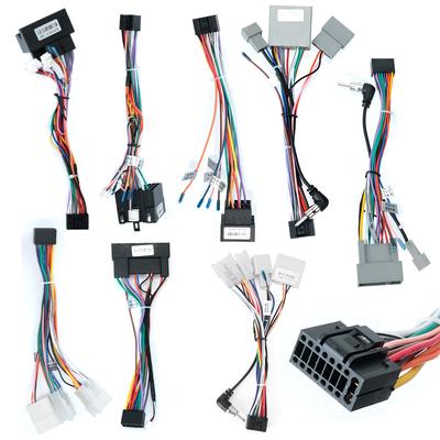 Univerzální napájecí kabel kabelového svazku autorádia Android pro KIA Nissan Toyota SUZUKI Mitsubishi HONDA Ford Peugeot 2008