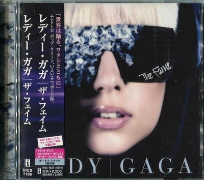 CD LADY GAGA  The Fame UICS1186 Streamline 2009 Japan Obi Pop