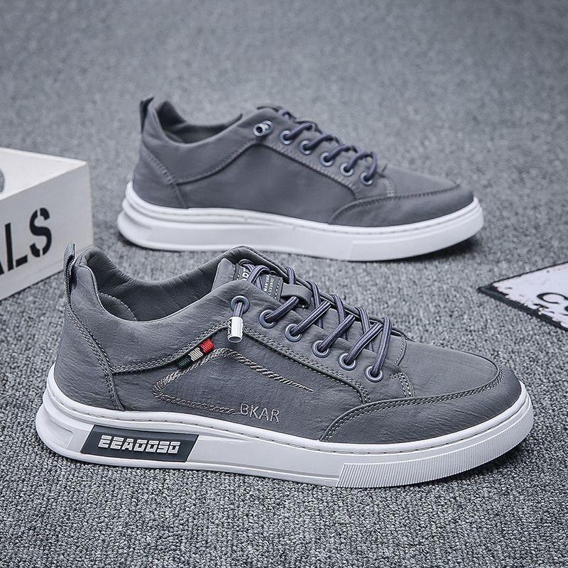 

Canvas shoes new men s shoes sports and leisure board shoes light and breathable one-pedal ice silk cloth shoes 39