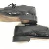 Tillverkad i Italien/JOHNSTON & MURPHY/Cap Toe Skor med rakt tåparti/8.5M/26.0-26.5/Svart/(BEGAGNAD)