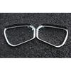 Fit For Chevrolet Equinox 2018-2021 Chrome Rear View Mirror Sun Rain Guard 2PCS