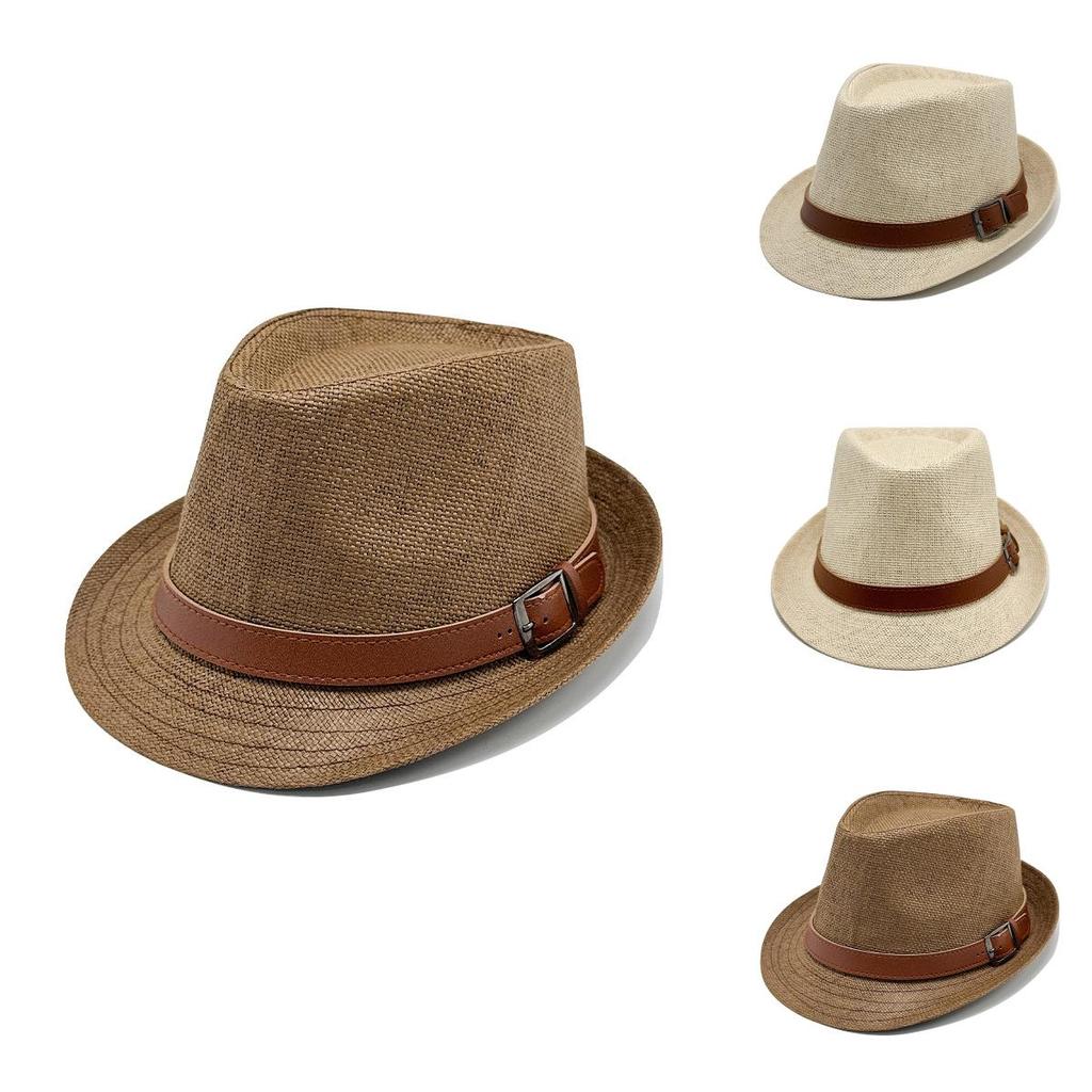 Sommer Strohhut mit Sonnenschutz und atmungsaktivem Design für Damen Herren