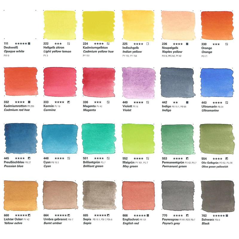 Akademiequalität 15ml/0.5oz Tuben Extrafeine Aquarellfarbe Gute Transparenz für Kunstmalerei Studenten Künstler Zeichenmaterial