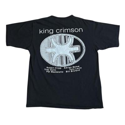 Vintage King Crimson Band T Shirt Size XL