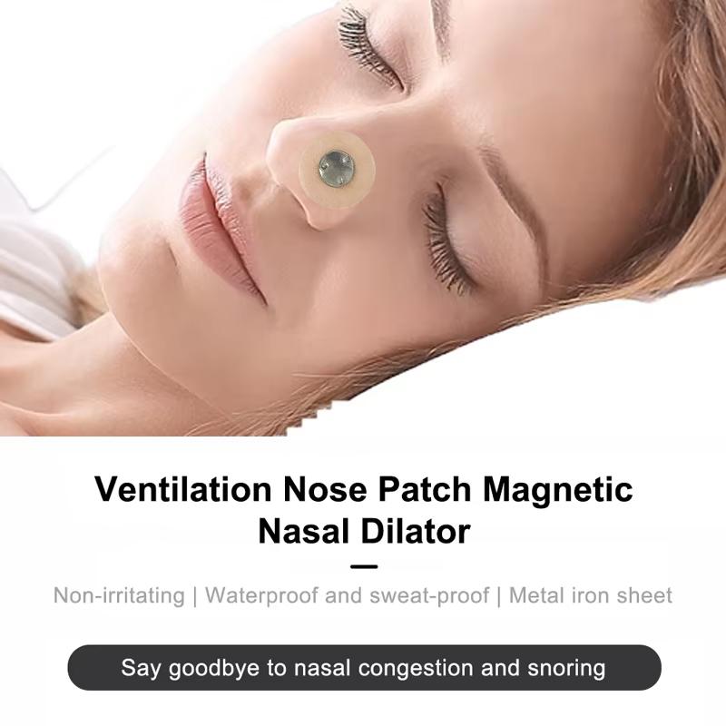 10/100/200 Pcs Nasal Strips Magnetic Nose Patches Nose Breathe Strips Suction Iron Sleep Increase Air Anti Snoring Tool Dilators