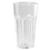 350ml Household Acrylic Octagonal Cup Beer Wine Whisky Glass Cup Hotel Bar KTV SuppliesTransparent
