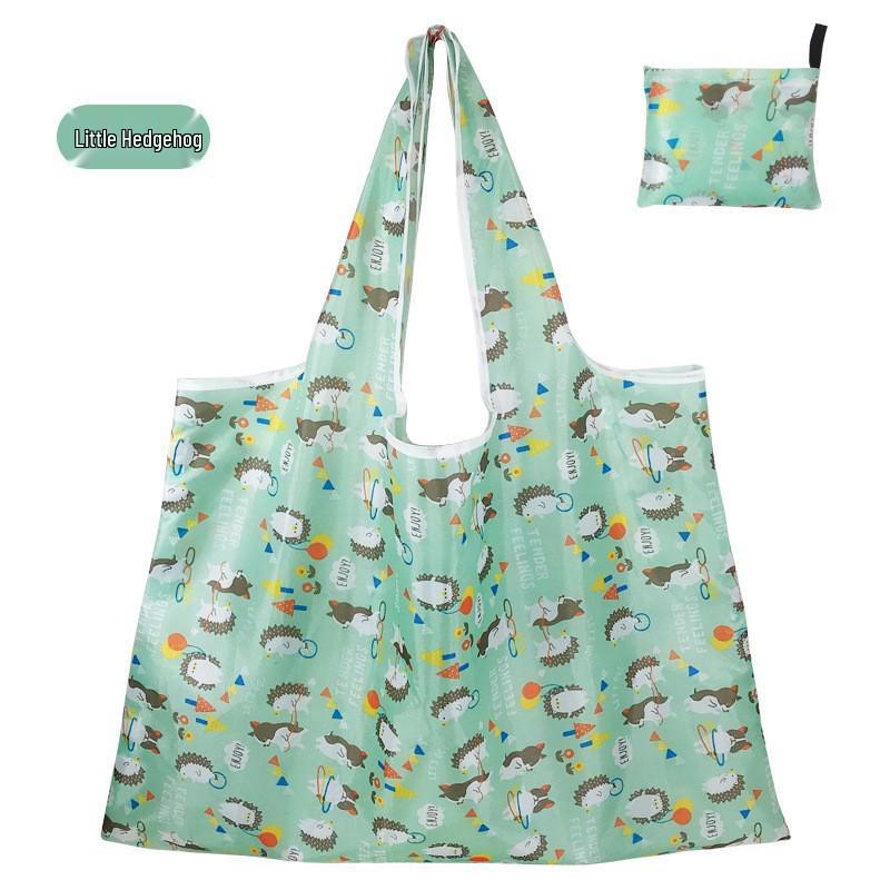 Eco-Friendly Large Capacity Folding Grocery Bag - Oxford Cloth