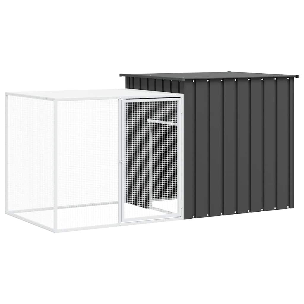 Rabbit Hutch Anthracite Grey 200 x