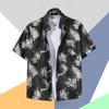Flower Shirt Men's Short-sleeved Summer Loose Casual Shirt