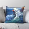 The Mermaid Howard Pyle Square Pillowcase Polyester Linen Velvet Pattern Zip Decorative Throw Pillow Case Room Cushion Cover 18"