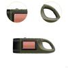 Hand Crank Solar Powered Flashlight Camping Lamp Compact Portable Torch Handheld for