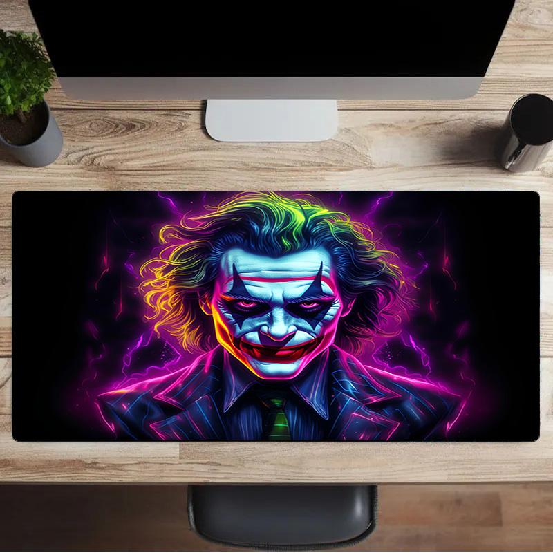 Clown Mouse Pad, Rubber Base, Mouse Pad for Gamers and Office Use, Gaming Desk , Easy To Clean Mat Office Fan Gifts