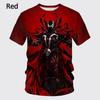 3D Print Sports Quick-dry Breathable Men T-shirt Animation Angel  Harajuku Street Cosplay Outdoor Casual Short-sleeve Top