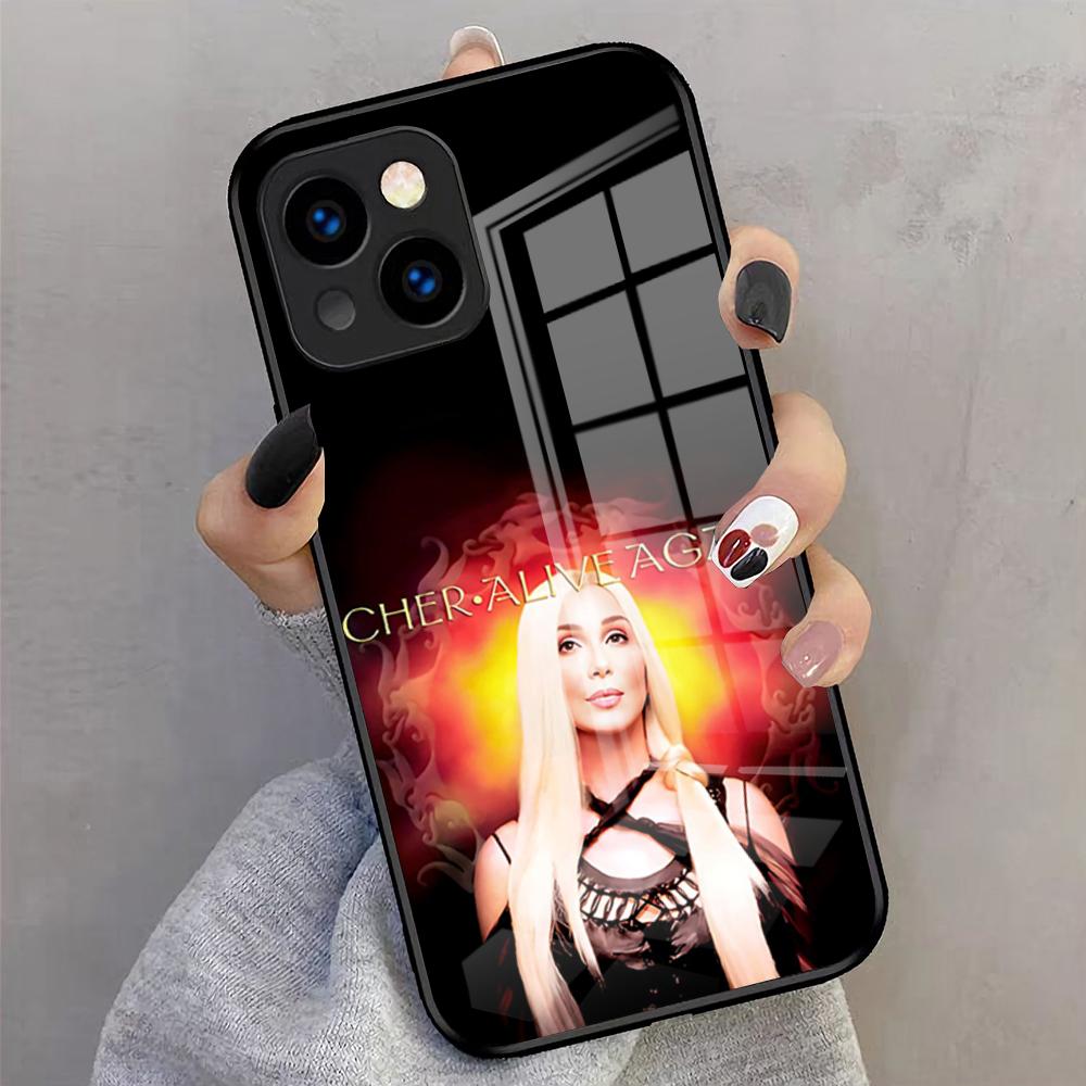 Is S-singer C-Chers Phone Case For IPhone 17 Pro Max 16 15 14 Pro Max 13 11 X Xs Xr 8 7Plus Glass Cover