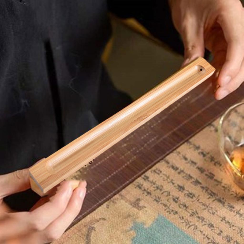 Incense Burner Holder Censer Bamboo Incense Rack for Dining Room Office Bamboo Incense Holder for Sticks Incense Ornament