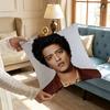 Singer BBruno MMars Printed Pillow Cover Cushion Case Simple Sofa Pillow Case No Pillow Core
