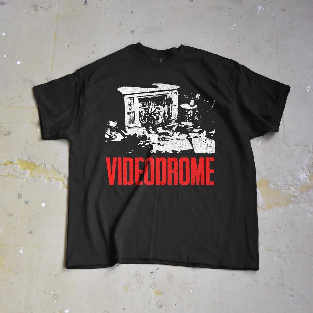 Videodrome T Shirt  David Cronenberg Cult Film Tee  80s Body Horror Shirt Unisex T-Shirt XXXL