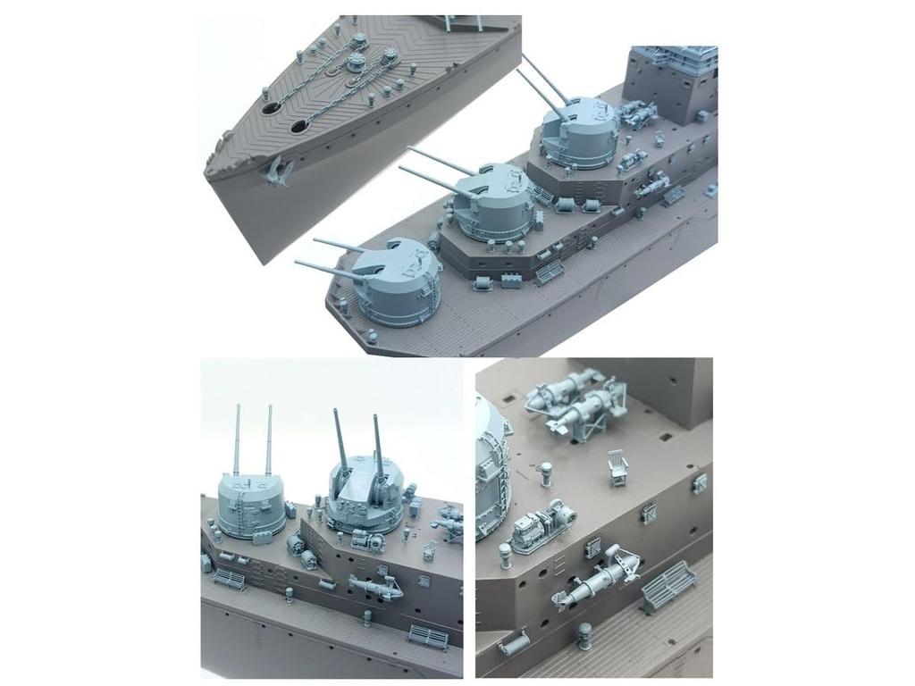 Bunker Studio HMS Naiad Detail Up Set Trumpeter Plastic Model Parts BSTWS35366 1/350 (for 05366) (Ship)