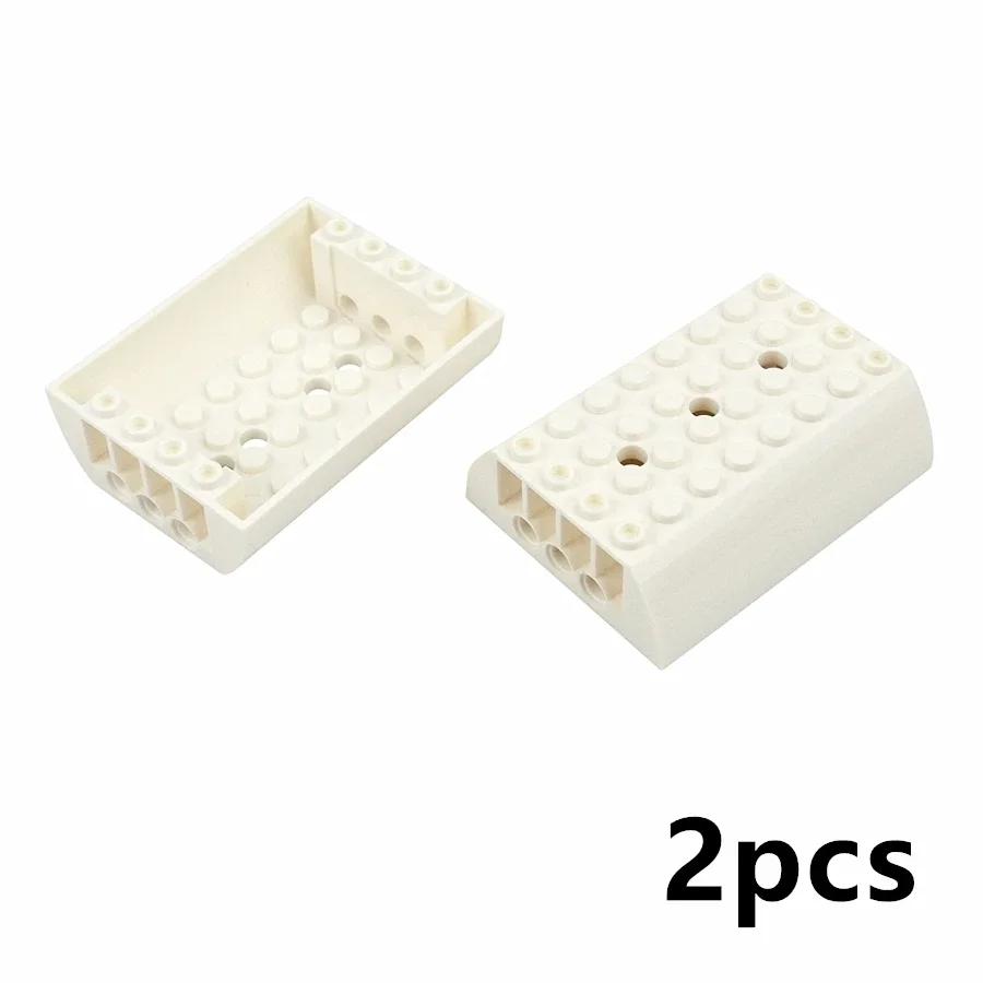 

My Own Creation Technical Building Up Block 8x6x2 Curved Special Curved Bricks 8x8x2 Matches 45411 54091 Creative Play Learning Playthings for Kid