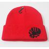 New European and American style popular warm ski hat with skull embroidery, knitted beanie, pullover student hat