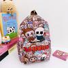 Kindergarten Primary School Students Schoolbag Cartoon Cute Foreign Style Printing Children'S Backpack Large Capacity Children'S Backpack
