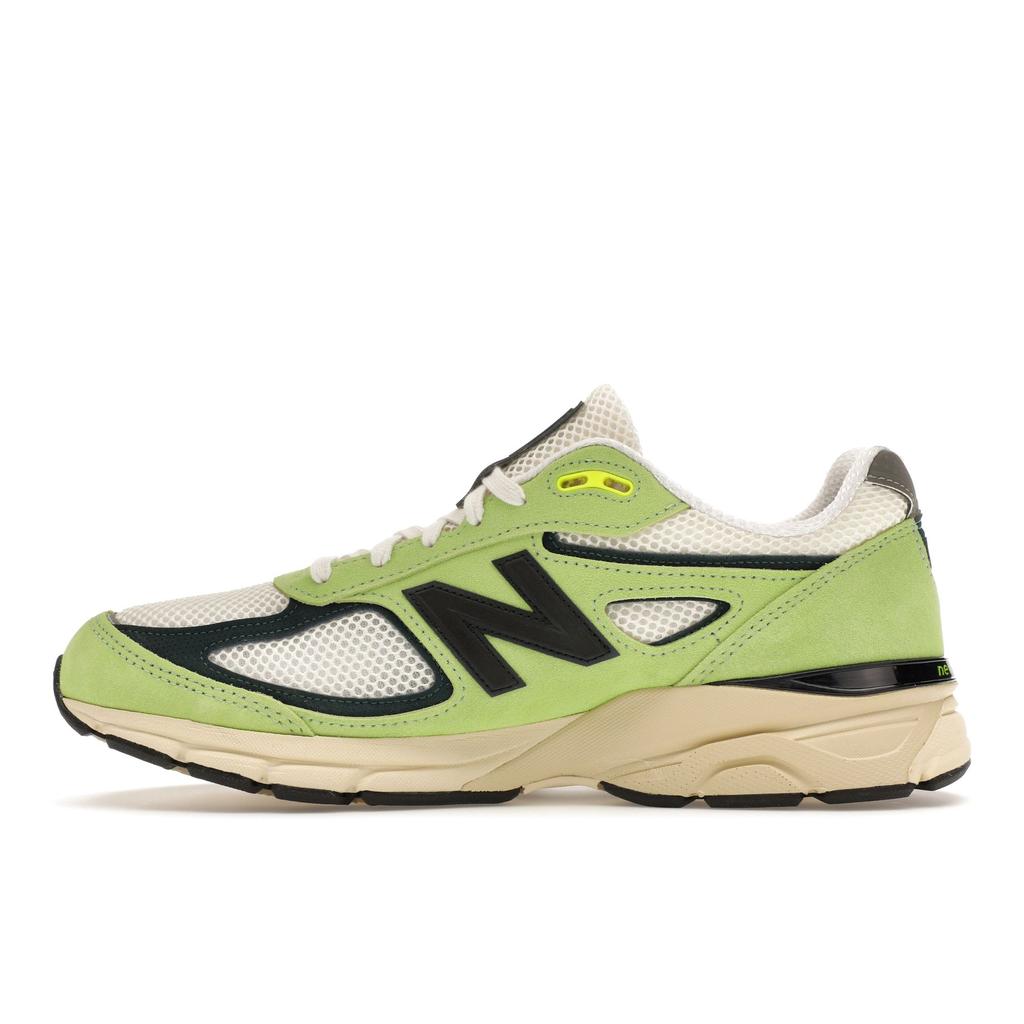 New Balance Teddy Santis X 990v4 Made In USA Hi-Lite Men Sneakers Green Deep-Ocean U990NB4