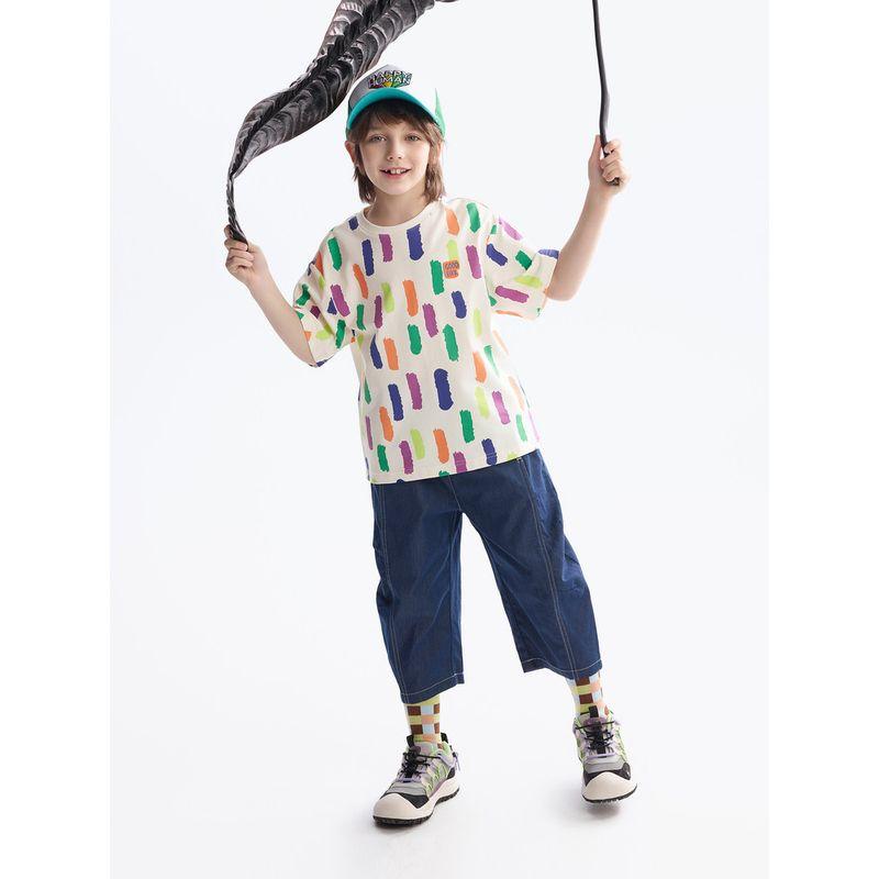 and Quick-Drying] Mqd Children's Clothing Boys' Short-Sleeved T-Shirt Summer New Style Kidsren's Round-Neck Top Baby Bottoming Shirt