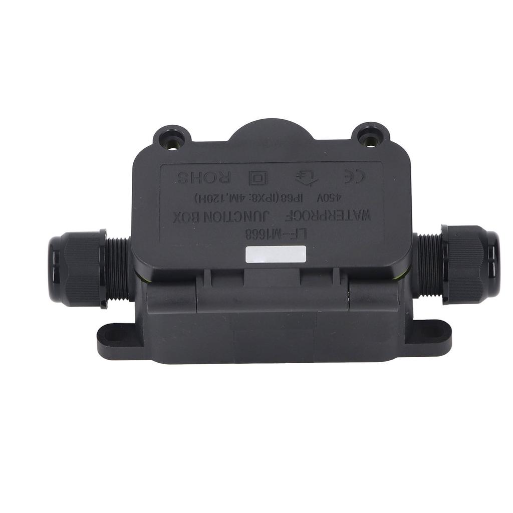2 Way Junction Box IP68 Water Resistant Electrical Box for Outdoor Landscape Lighting 450V 40A