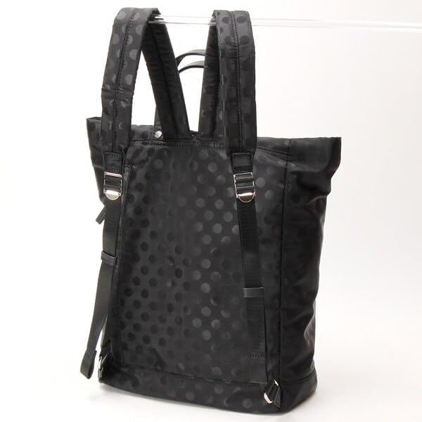 Dot Jacquard Tote Backpack Y410192SC Greige [Isaac] (26)