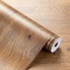 55cm Široká Dřevodekor Domácí Dekor Nábytek Vodotěsná Vinylová Samolepka na Zeď Samolepicí PVC Tapeta Nálepka na Dveře Kuchyňské Skříňky