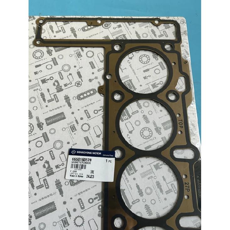 Cylinder Head Gasket 6650160520 6650160120 For Ssangyong Kyron Rexton Rodius/Stavic D27